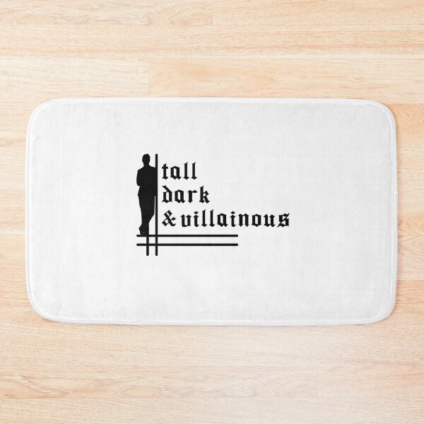 Item preview, Tall, Dark and Villainous - Bookish - Black designed and sold by StickEmUpp.