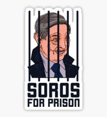 SOROS FOR PRISON Sticker