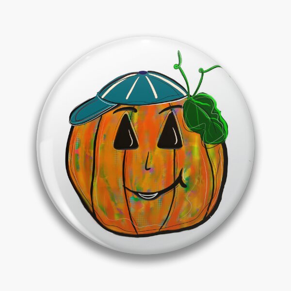Item preview, Colorful and Cute Boy Jackolantern for Fall or Halloween designed and sold by LaDonna Cross #heartartbyladonna.