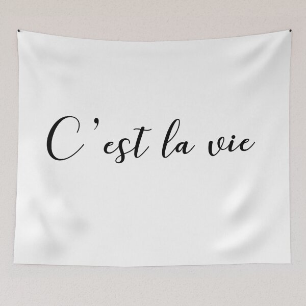 Item preview, C'est la vie  designed and sold by Alice Monber’s LETTERING.