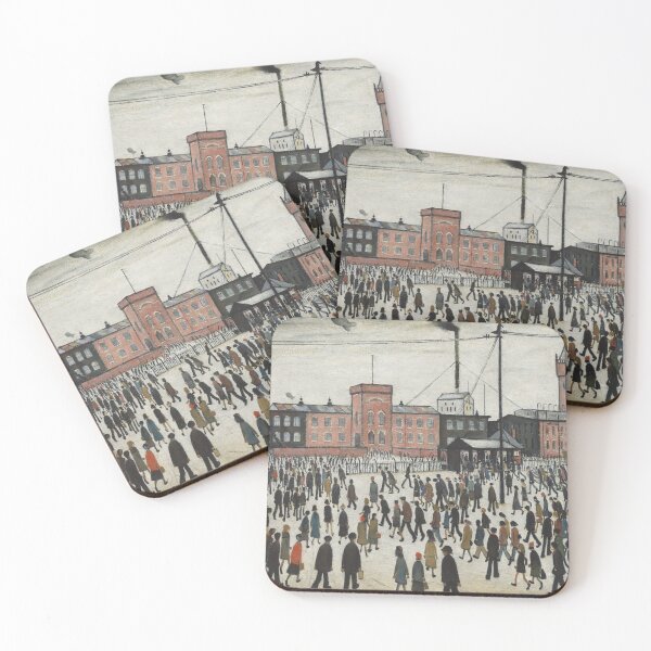 Item preview, Going To Work (1943) by L S Lowry designed and sold by MoMoJaJa.