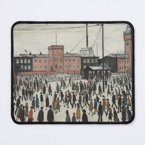 Item preview, Going To Work (1943) by L S Lowry designed and sold by MoMoJaJa.