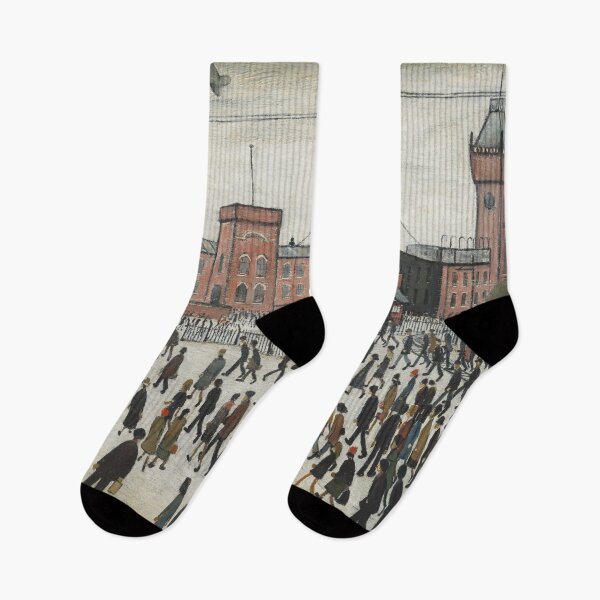 Item preview, Going To Work (1943) by L S Lowry designed and sold by MoMoJaJa.