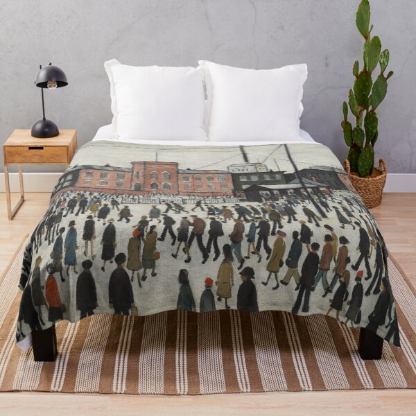 Item preview, Going To Work (1943) by L S Lowry designed and sold by MoMoJaJa.