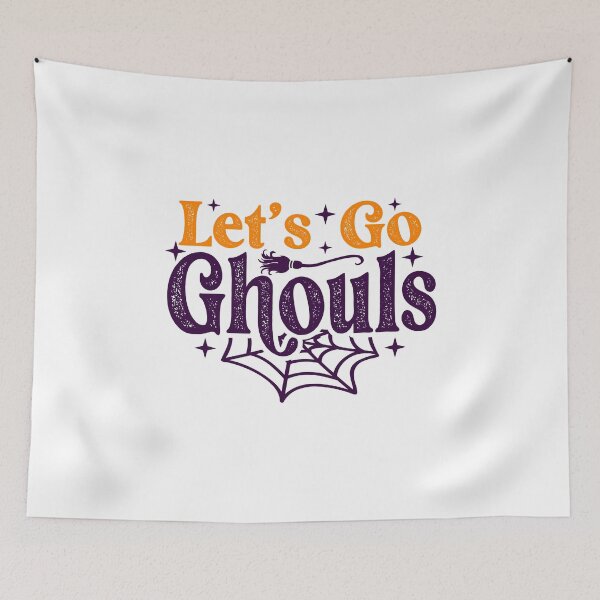 Item preview, Let's Go Ghouls Cute and Simple Halloween Design designed and sold by VieGalleryy.