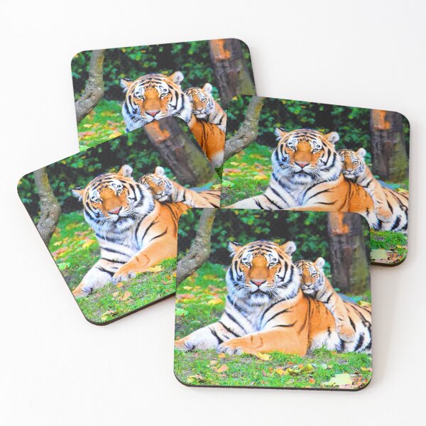 Item preview, ANIMALS #18 - Tiger Mother Love with Cub designed and sold by DEL-Productions.
