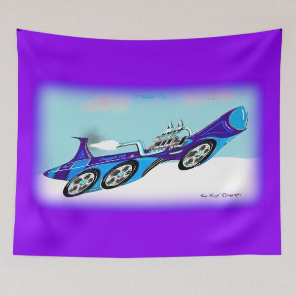 Item preview, Hot Rod Art // Wild Custom  //  The Draggin' Fly! designed and sold by Imagin8er.