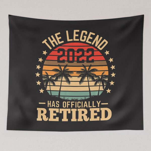 Item preview, The legend has retired  retirement Mens Women  designed and sold by XimenaLawrence.