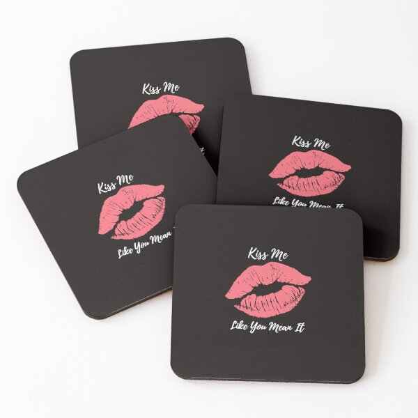 Item preview, Kiss Me Like You Mean It  designed and sold by Quirky Dez.
