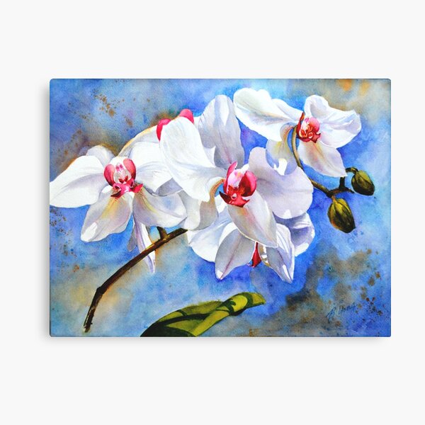 Dancing Orchids Canvas Print