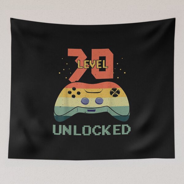 Item preview, Vintage Age 30 Year Old Level Unlocked Gamer Video Game designed and sold by Gabeshaffer.
