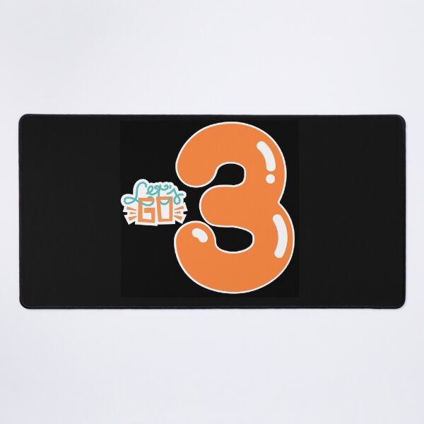 Item preview, Number three designed and sold by starfishstuff.