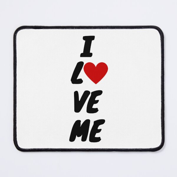 Item preview, I Love Me with Red Heart Shape designed and sold by MyArt23.