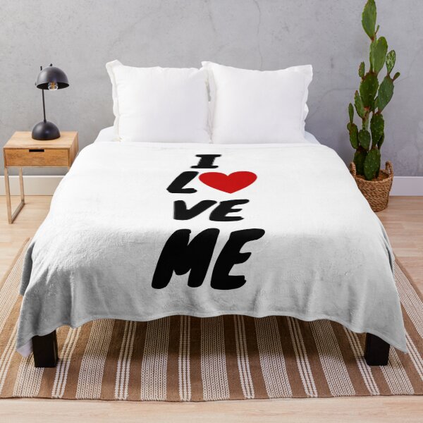 Item preview, I Love Me with Red Heart Shape designed and sold by MyArt23.