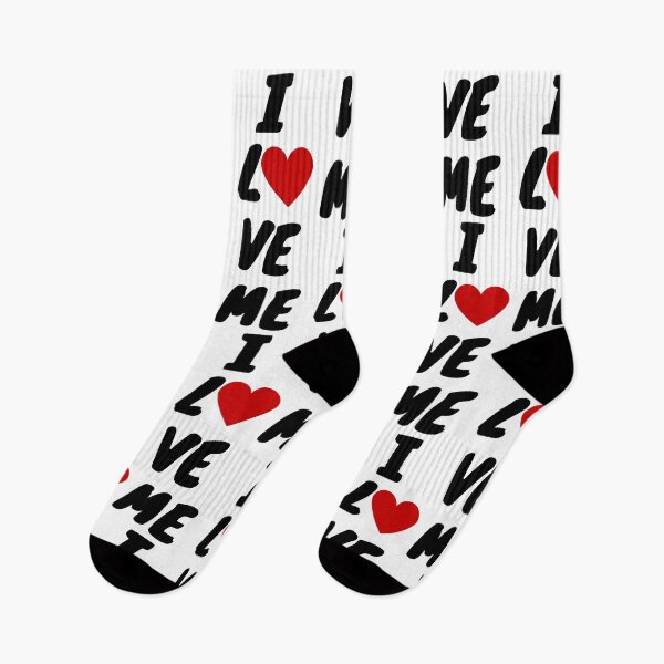 Item preview, I Love Me with Red Heart Shape designed and sold by MyArt23.