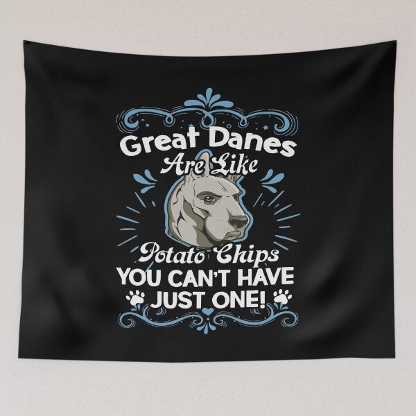 Item preview, Great Danes Are Like Potato Chips designed and sold by UnknownArtistt.