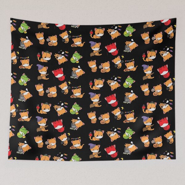 Item preview, Cute Halloween Cat Pattern designed and sold by AwakenedSoul.