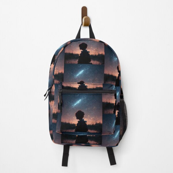 Item preview, a boy starring into the milky way designed and sold by ElMafioso1000.
