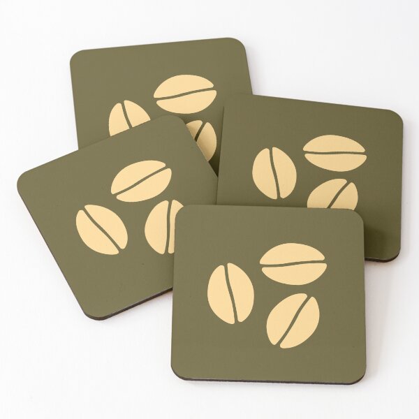 Item preview, Coffee Bean Pattern designed and sold by The magic  Yellow bus.
