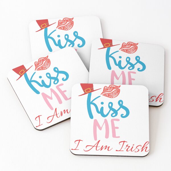Item preview, Kiss Me I Am Irish designed and sold by Quirky Dez.