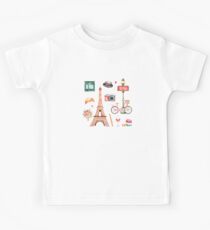 Welcome To Paris Kids Tee