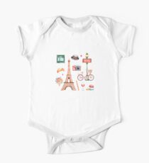 Welcome To Paris One Piece - Short Sleeve