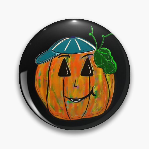 Item preview, Copyof Colorful and Cute Boy Jackolantern for Fall or Halloween designed and sold by LaDonna Cross #heartartbyladonna.