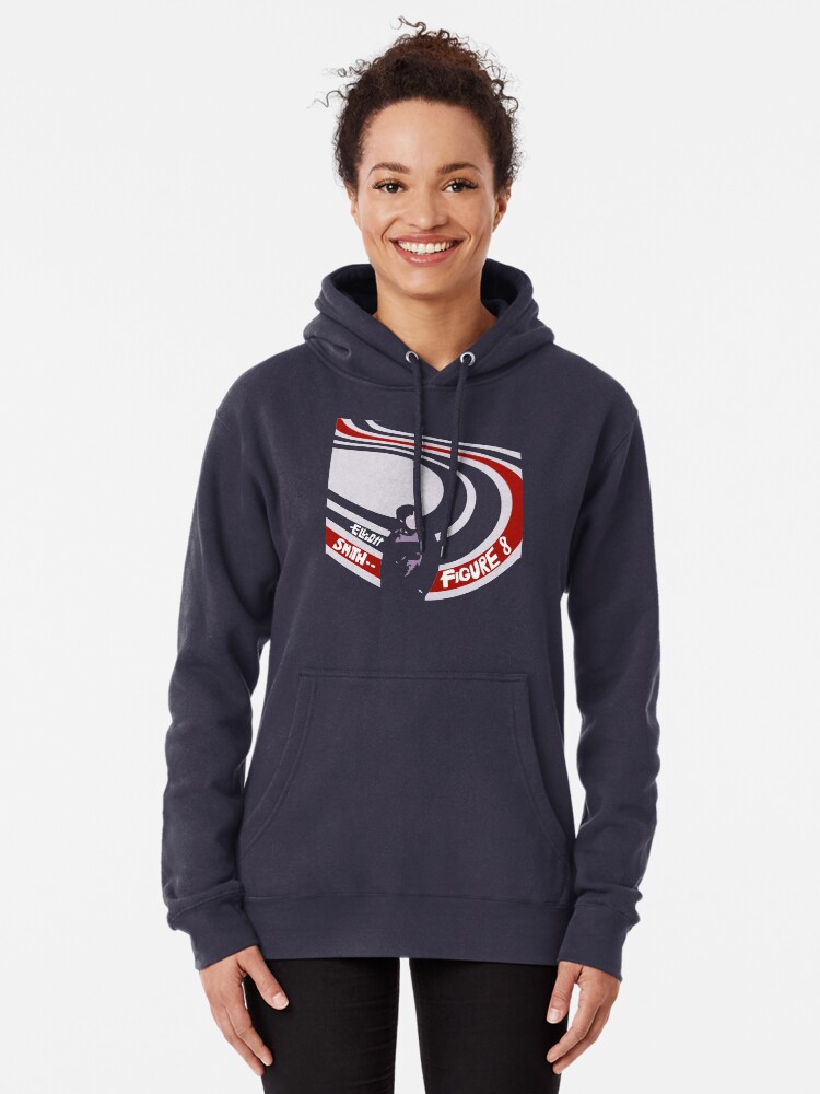 Womens Elliott Smith XO Hoodies Hooded Sweatshirt Black