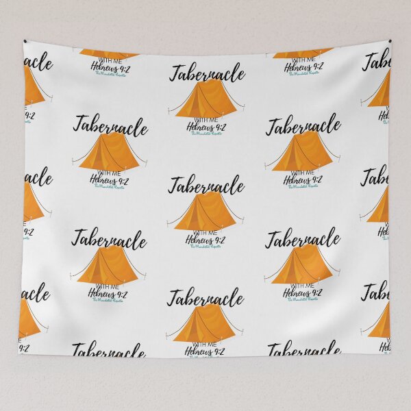 Item preview, Tabernacle with Me - Hebrews 9:2 - White designed and sold by TheReporter1.