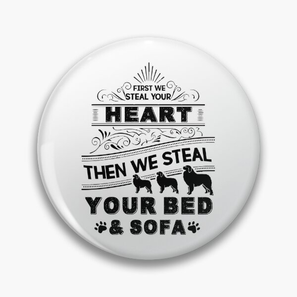 Item preview, Great Pyrenees Dog Stole Heart designed and sold by UnknownArtistt.