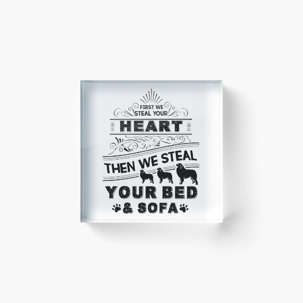Item preview, Great Pyrenees Dog Stole Heart designed and sold by UnknownArtistt.