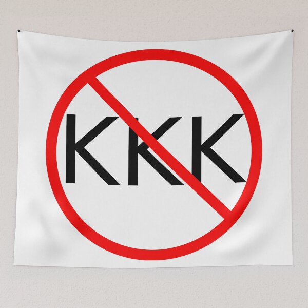 Item preview, ANTI KKK. No KKK. End the KKK. designed and sold by ngwoosh.