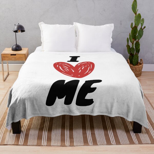 Item preview, I Love Me with Red Heart Shape designed and sold by MyArt23.