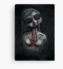 Dead Girl Canvas Print