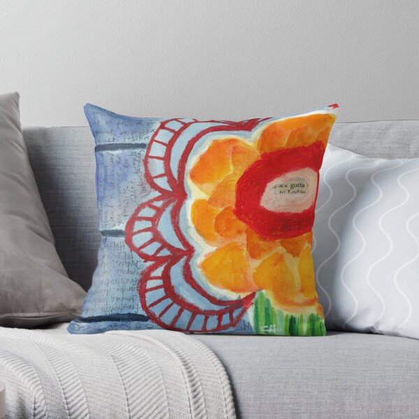 Project 321 - Gotta Flower Throw Pillow