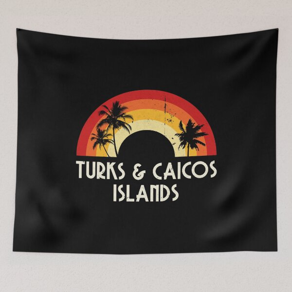 Item preview, Turks And Caicos Islands Retro Vintage Vacation Souvenir designed and sold by Delightfully Cynical.