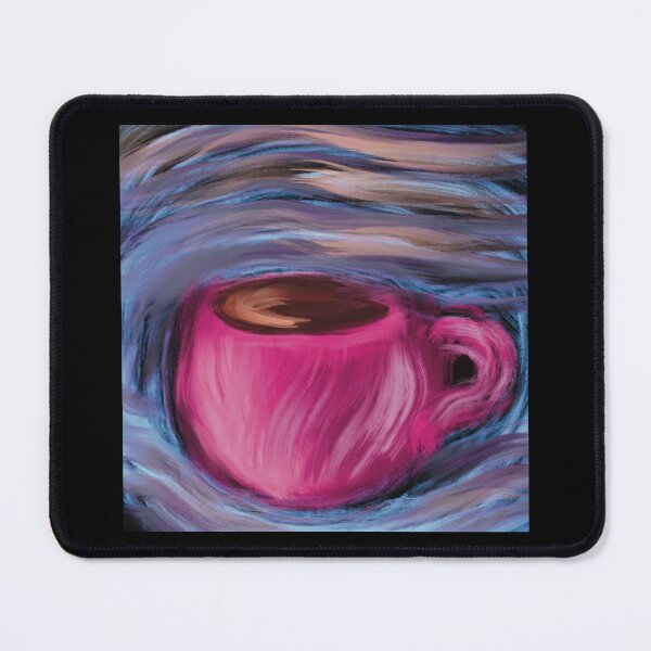 Item preview, Cyberpunk Pink Luxe Retro Coffee Illustration designed and sold by ZaraRoza.