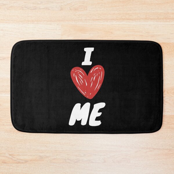 Item preview, I Love Me with Red Heart Shape designed and sold by MyArt23.