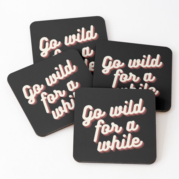 Item preview, Go Wild For a While(Motivational Quote) Lettering designed and sold by Jalib.