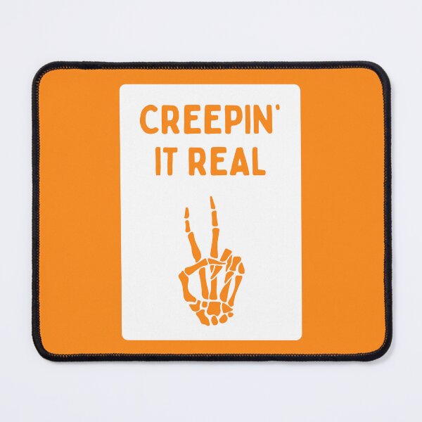 Item preview, Creepin' It Real (Halloween/Fall) - White Knock Out designed and sold by SabbaticalSteve.