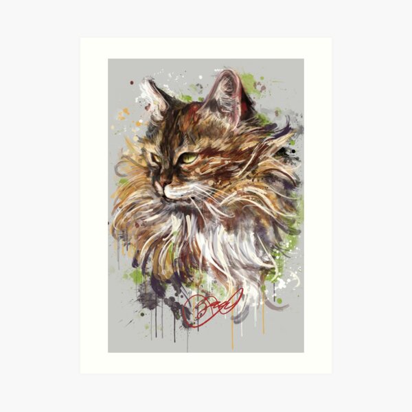 Project Caturday - Ambassacat Bizimki Art Print