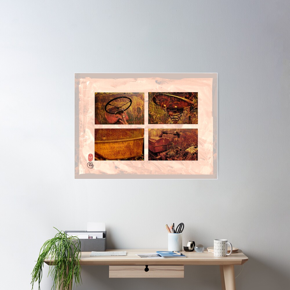 4 rust Poster