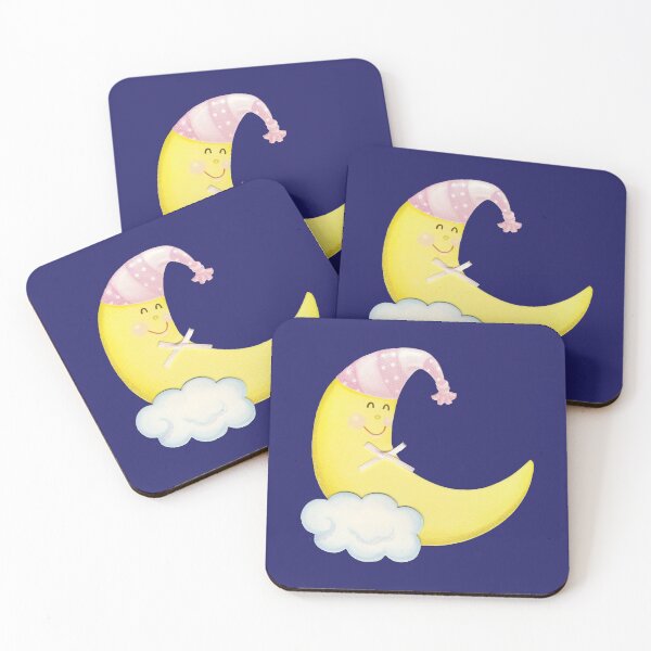 Item preview, Half Moon with Sleeping Hat designed and sold by MyArt23.