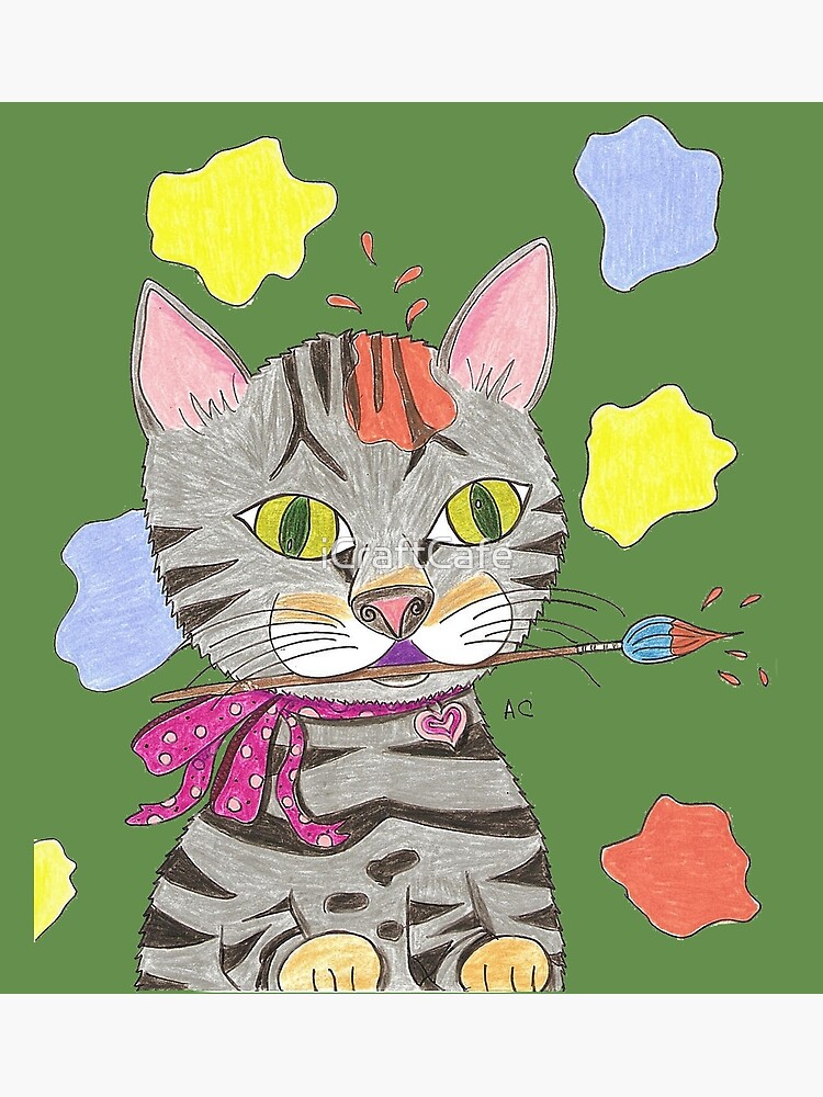 My Cat Portrait by iCraftCafe