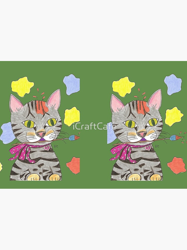 My Cat Portrait by iCraftCafe
