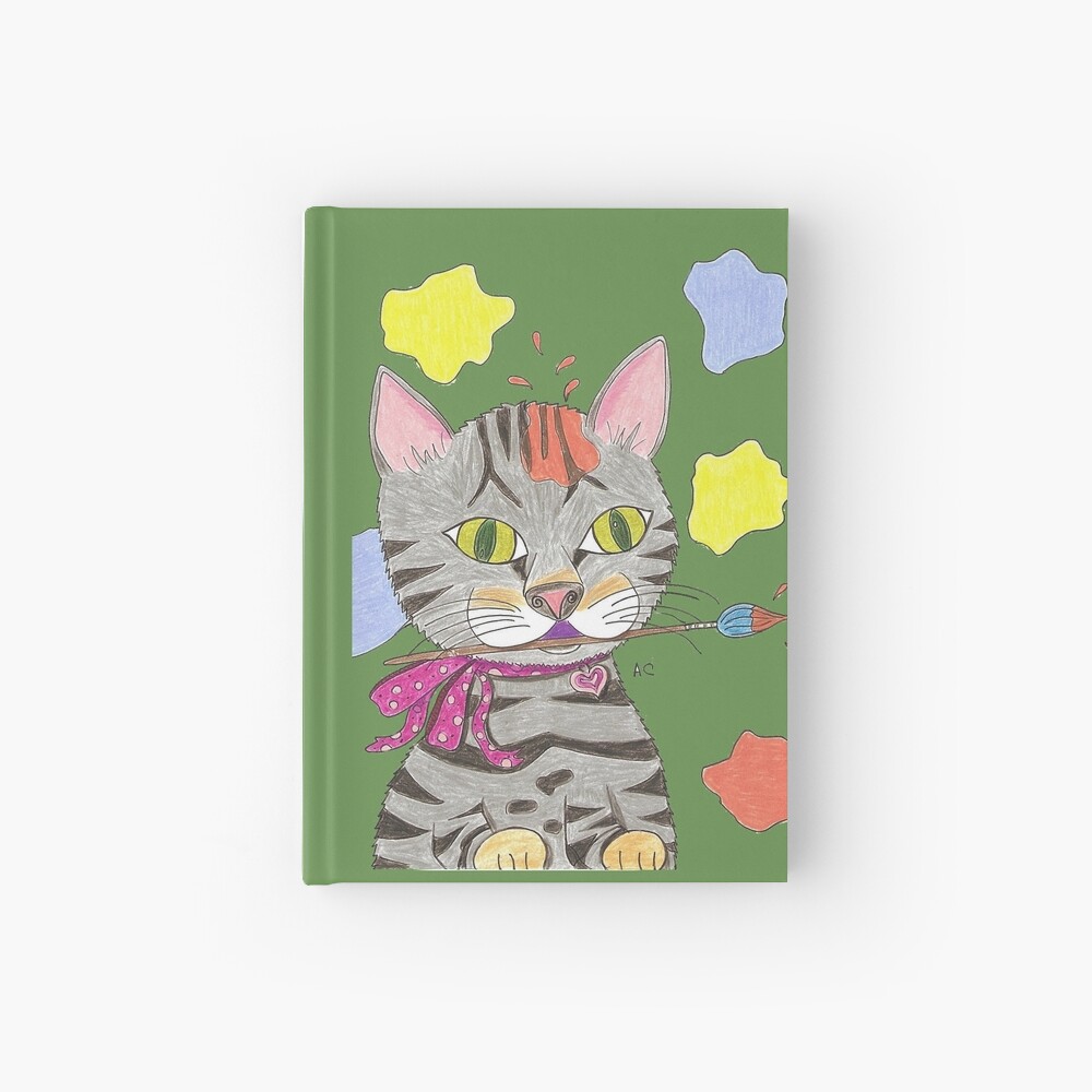 My Cat Portrait Hardcover Journal