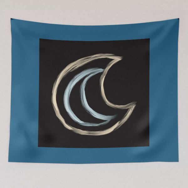 Item preview, Minimalist Sunny Moon Illustrated designed and sold by ZaraRoza.