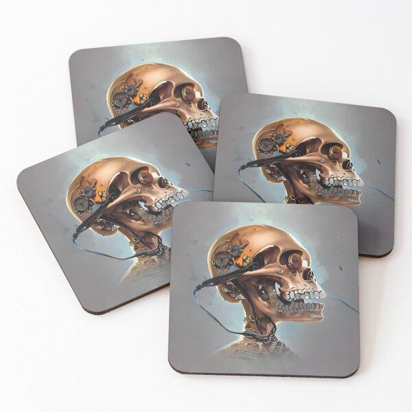 Item preview, Steampunk Skull designed and sold by nuel-art.