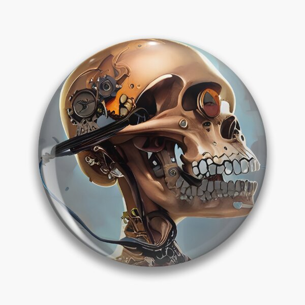 Item preview, Steampunk Skull designed and sold by nuel-art.