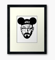 WALT MOUSE EARS Framed Print